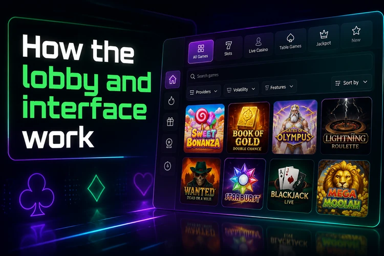 How the lobby and interface work