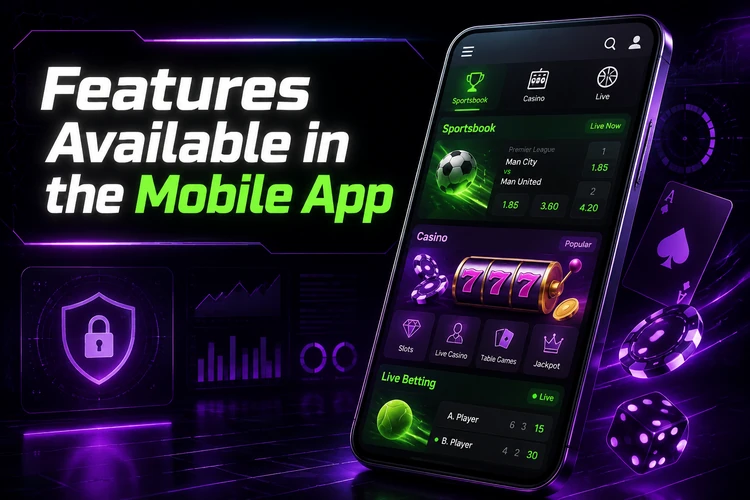 Features Available in the Mobile App